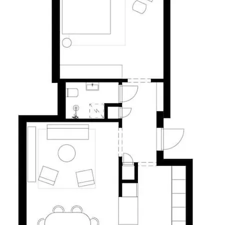 Valoisa Ja Rauhallinen Keskusta Kaksio 70 M2