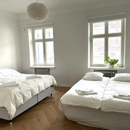 Valoisa Ja Rauhallinen Keskusta Kaksio 70 M2 アパート *